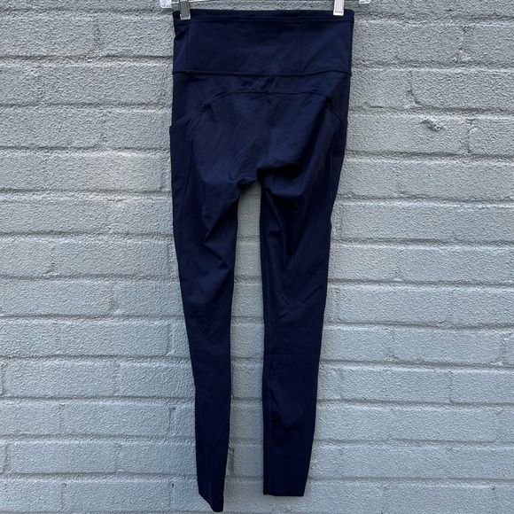 Lululemon Fast & Free Full Length Tight *Non-Reflective 28" Black Women's Size 4 - Picture 5 of 11